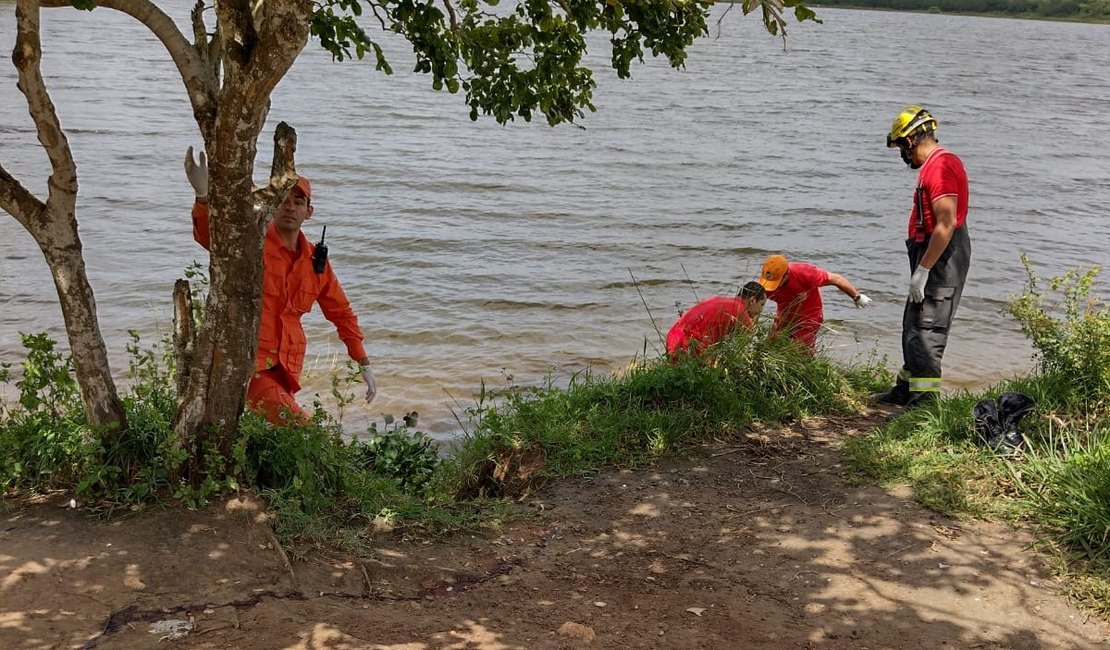 Corpo encontrado no Lago da Perucaba é de adolescente que estava desaparecido, em Arapiraca