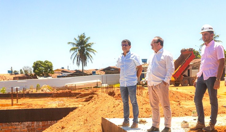 Prefeito Luciano Barbosa inspeciona obras de melhoria da mobilidade urbana em Arapiraca