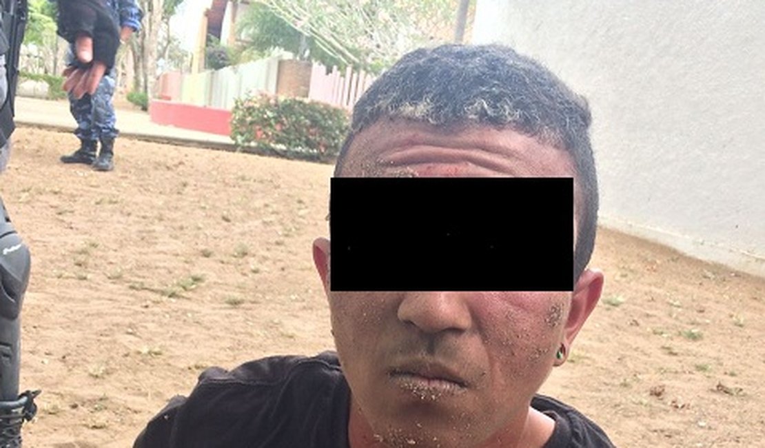 Menor é apreendido com arma de fogo na Área Verde em Arapiraca