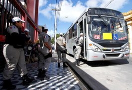 Maceió registra menor número de assaltos a ônibus desde 2012, aponta SSP