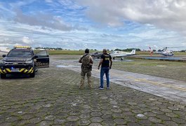 Ação da PF flagra avião da Igreja Quadrangular é flagrado com 290 quilos de maconha