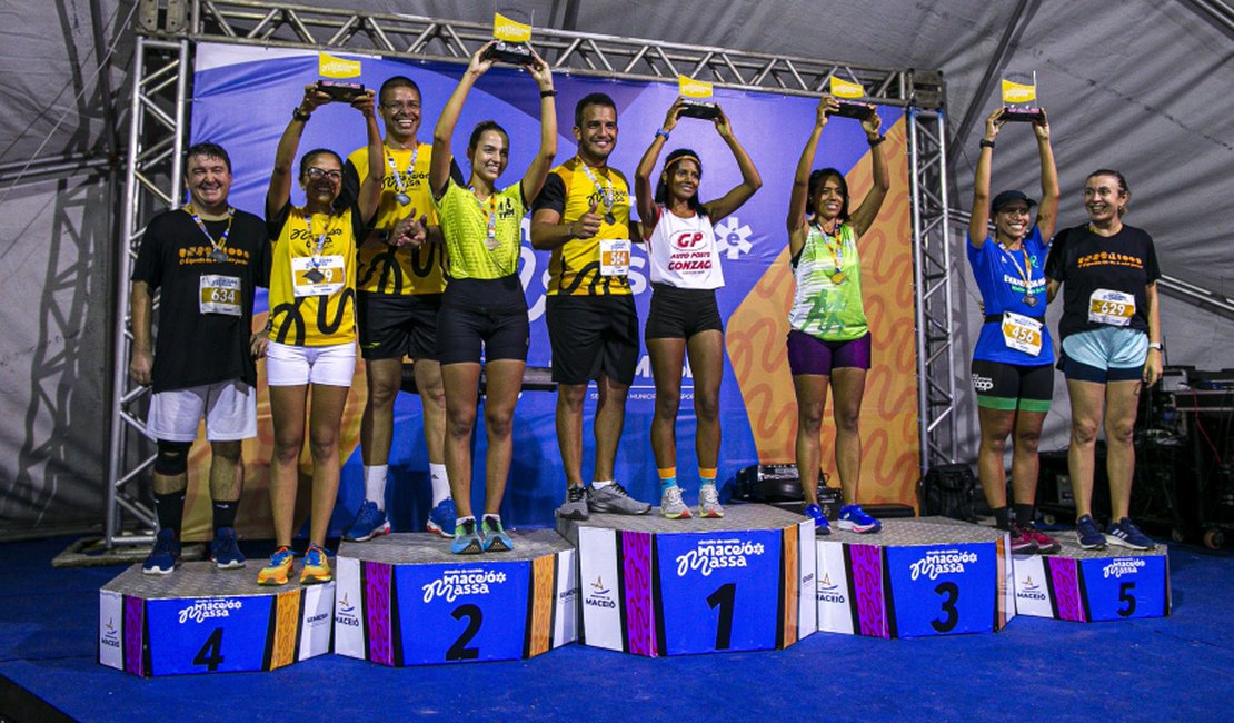Corrida de Rua: Mais de 1.200 corredores participaram do Circuito Maceió é Massa