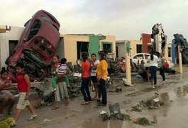 Tornado no México deixa 13 mortos e mais de 200 feridos