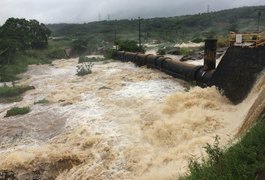 Chuvas aumentam níveis dos rios no Vale do Paraíba e lagoas Mundaú Manguaba