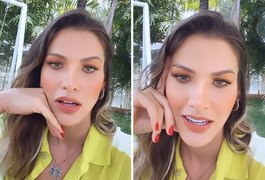 Andressa Suita fala de retorno ao trabalho e aos treinos: 'Três semanas bebendo direto'