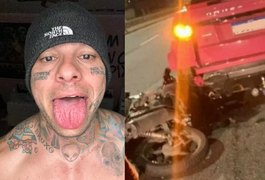 Motociclista morre em acidente com carro do influenciador fitness Toguro no Rio de Janeiro