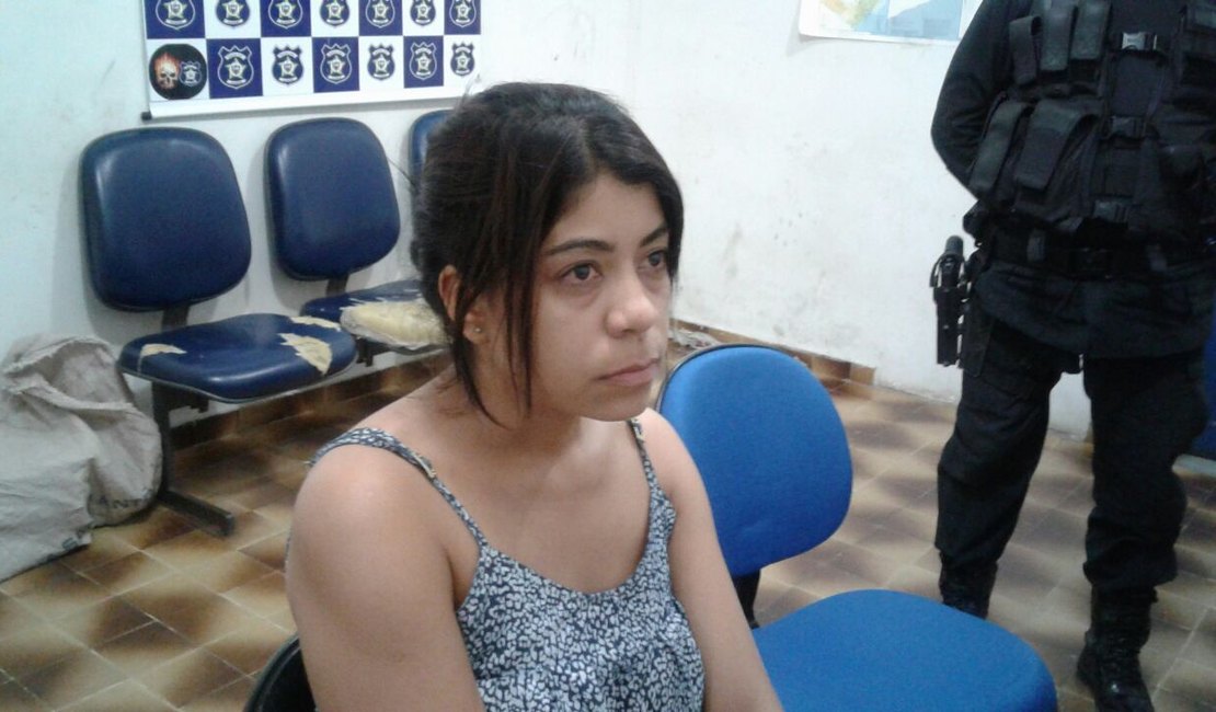 Jovem é detida após desacatar policial na Serra dos Ferreiras, zona rural de Arapiraca