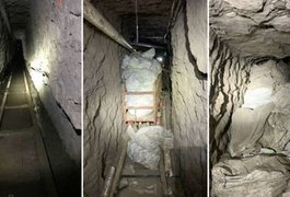 EUA descobrem túnel de mais de 1,3km na fronteira com o México, usado para transporte de drogas