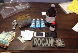 Operação integrada desarticula ponto de droga em residência de Arapiraca