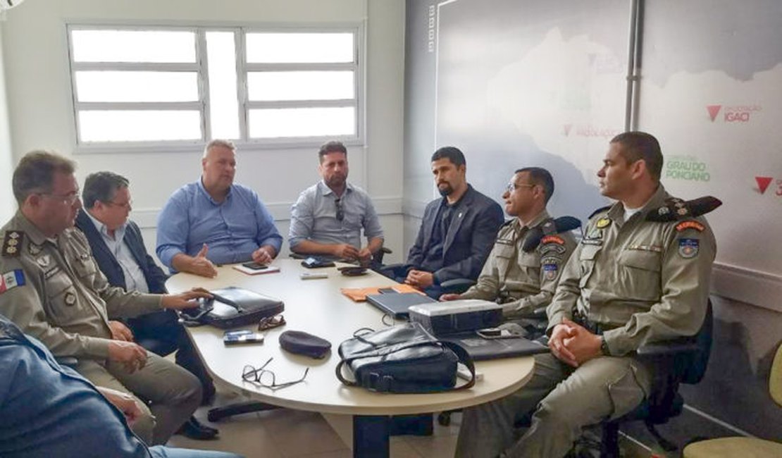 Membros da Segurança Pública discutem ações para Boca da Mata