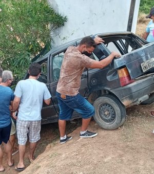 Vídeo. Câmeras de segurança de chácara registram acidente que matou condutor de veículo no Sertão