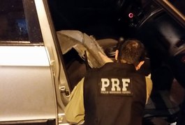 Veículo roubado pela segunda vez é recuperado pela PRF, em Delmiro Gouveia/AL