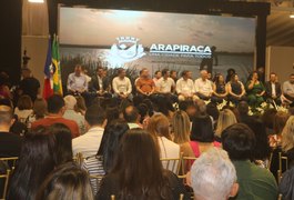 Luciano Barbosa inaugura Centro de Convenções, com capacidade para 1.200 pessoas, em Arapiraca; assista