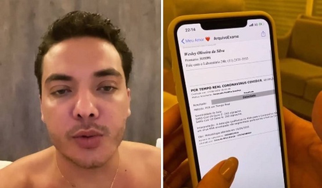 Safadão mostra exames e nega que tenha inventado estar com Covid