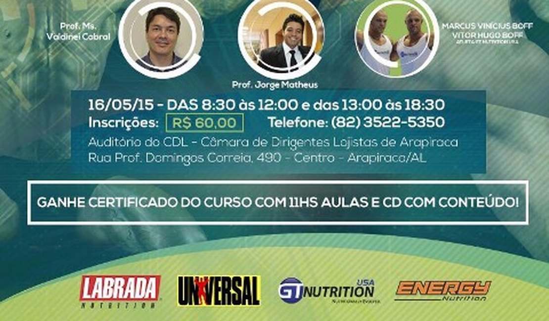 Lojas Energy Nutrition realizam evento voltado para treinamento, hipertrofia e nutrição esportiva