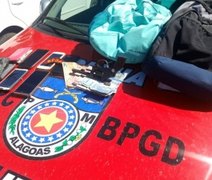 Dupla é presa após tentar assaltar estudantes dentro da Ufal, em Maceió