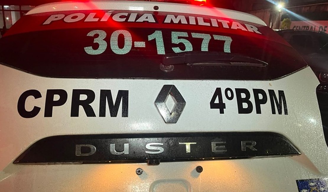 4° BPM prende homem por violência doméstica no bairro Rio Novo
