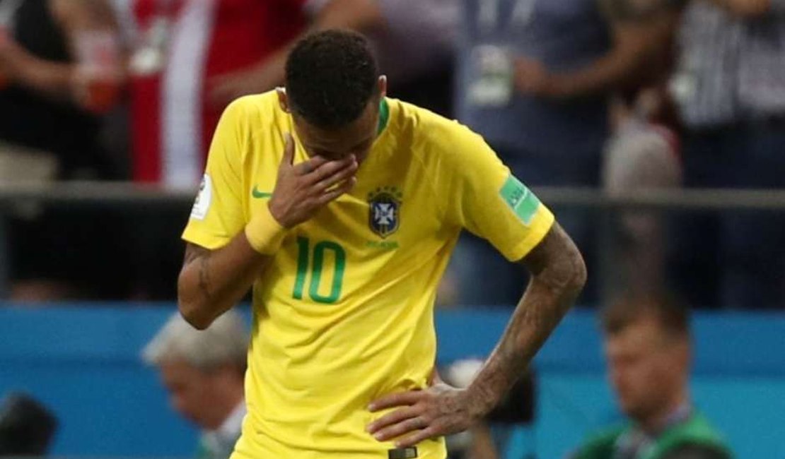 Brasil perde da Bélgica por 2 x 0 no primeiro tempo
