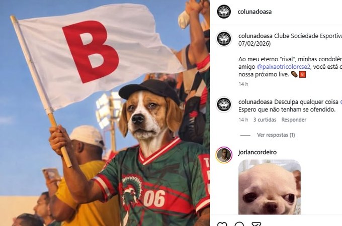 Rebaixamento do CSE vira meme nas redes sociais; veja os principais