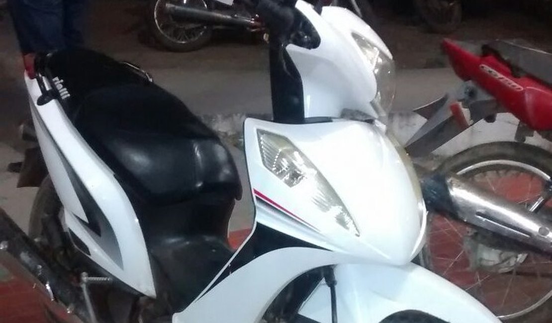 Força Tática recupera moto que havia sido roubada nas proximidades do shopping