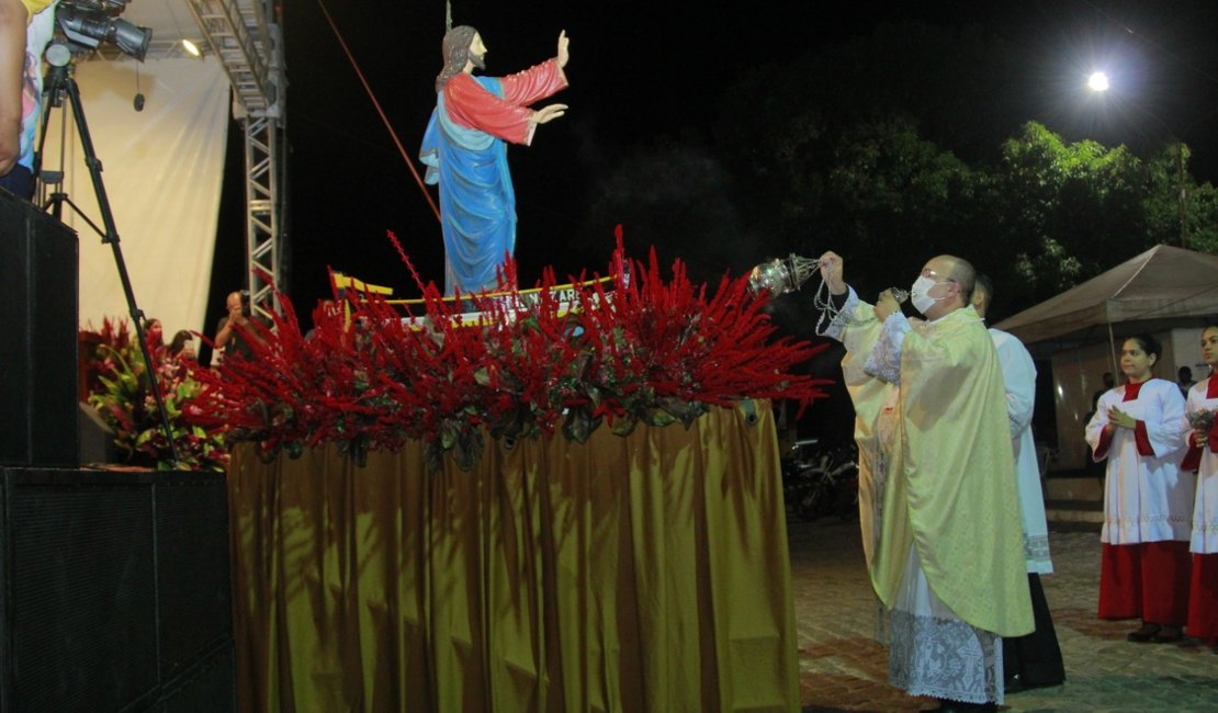 Louvor ao Bom Jesus dos Navegantes é transmitido nas redes sociais e por emissoras de rádio