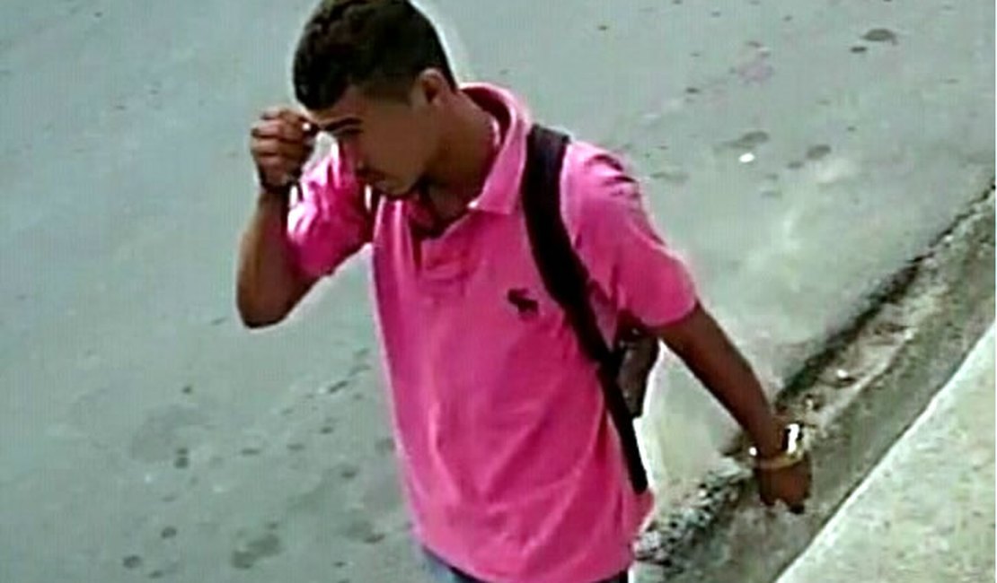 Suspeito de praticar vários furtos em Arapiraca é procurado pela polícia