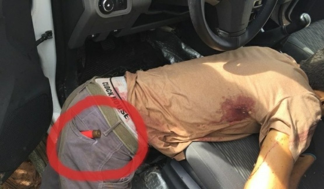 Suspeito no atentado a PM de Alagoas é encontrado morto no veículo da vítima