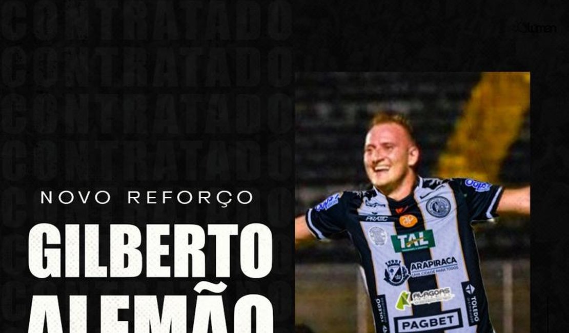 ASA anuncia Gilberto Alemão, zagueiro experiente com passagens por clubes como Remo e Bragantino