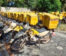 Correios em Alagoas realizam leilão virtual de 81 motocicletas