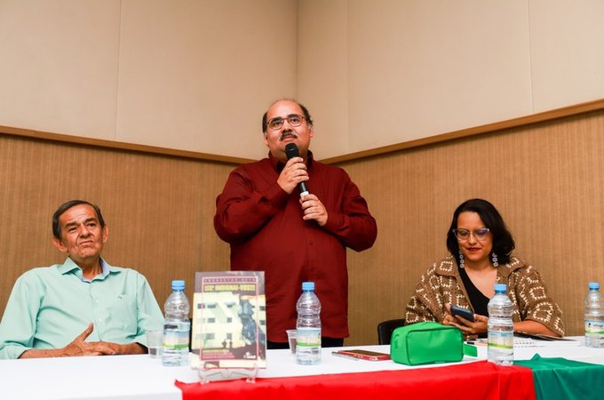 Livro que analisa discurso da Braskem sobre afundamentos é lançado na Bienal
