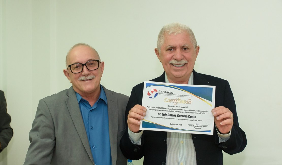 Emoção marca formatura do Curso de Rádio que recebeu o nome de Seu Luiz do Supermercado São Luiz