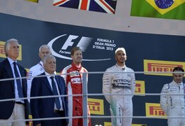 Lewis Hamilton vence na Itália; Felipe Massa fica em terceiro
