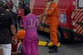 Mulheres em Honda Biz são atingidas por entregador de botijões de gás e ficam feridas, em Arapiraca