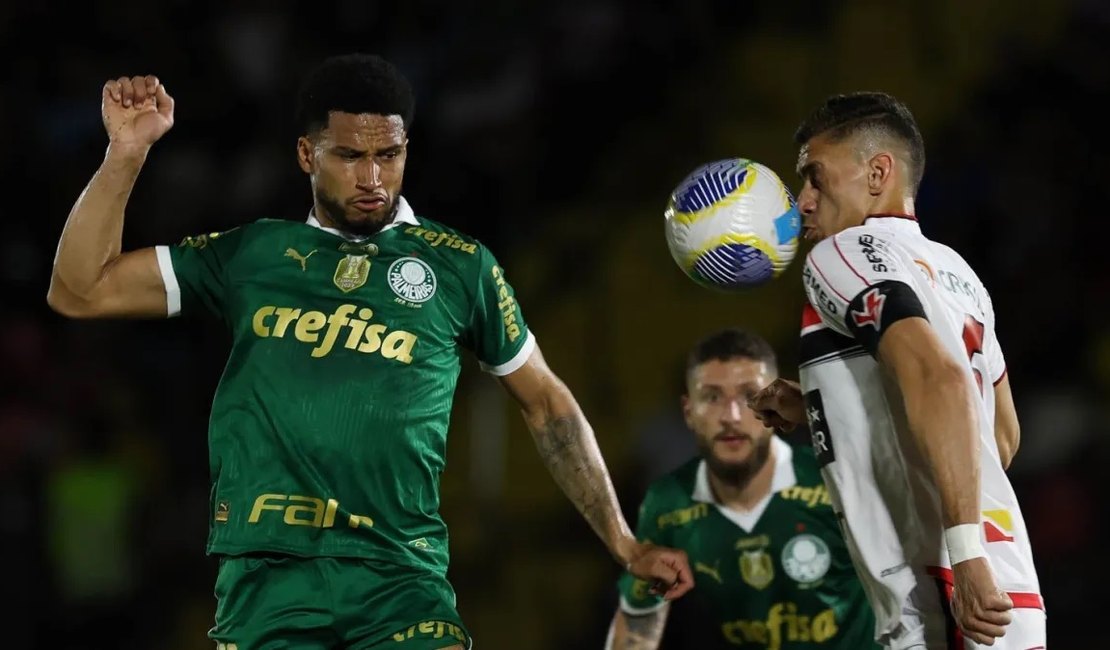 Palmeiras joga mal, mas segura Botafogo-SP e se classifica na Copa do Brasil