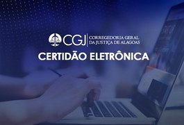 Cartórios de AL emitem certidões de nascimento e óbito de forma remota