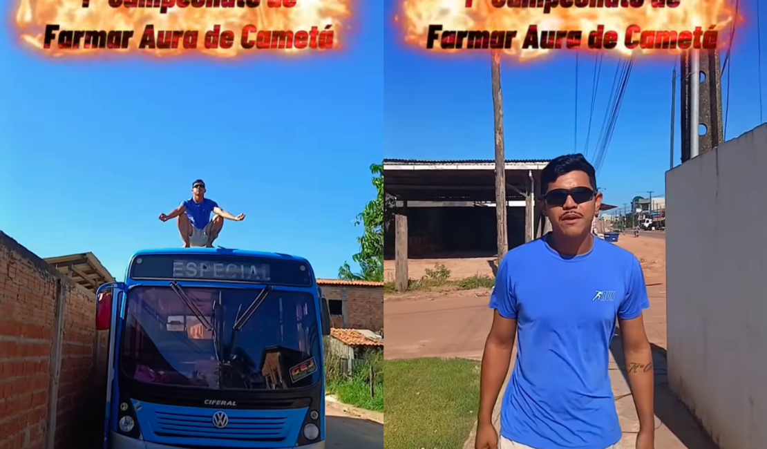 Influenciador paraense cria 'Campeonato de Farmar Aura' em Cametá