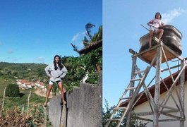 Nordestina das fotos exóticas é transformada no programa Hora do Faro