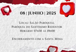 Paróquia do Santíssimo Redentor promove Encontro de Namorados em Oração e abre inscrições