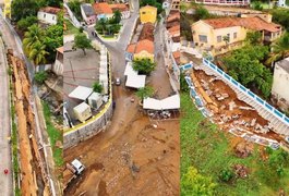 Fortes chuvas deixam rastro de destruição e interditam Centro Histórico ﻿em Piranhas
