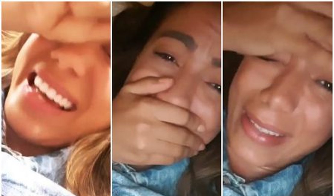 Anitta chora ao encontrar aranha gigante em casa: “O que faço?”