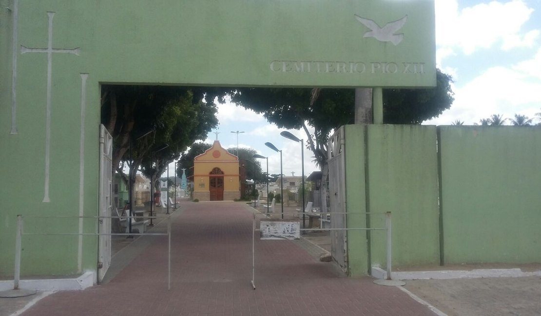 Prefeitura mantém cadastramento dos lotes do Cemitério Municipal Pio XII, em Arapiraca