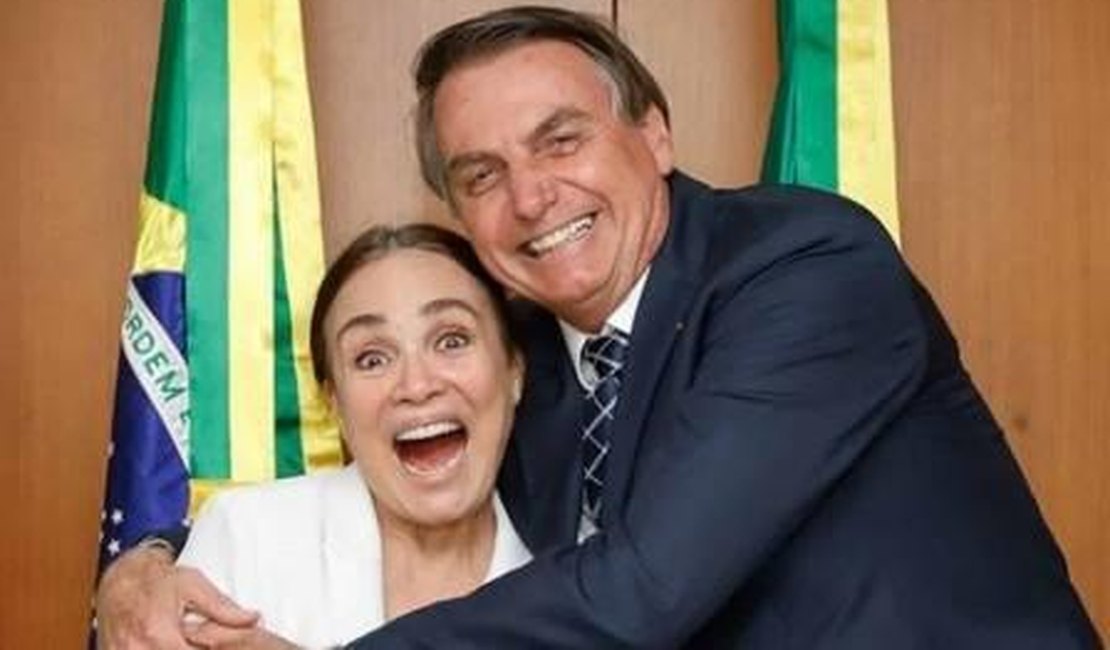 Regina Duarte será nomeada secretária de cultura após retorno de Bolsonaro da Índia