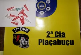 Polícia prende sergipano que planejava vender drogas em Piaçabuçu
