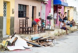 Famílias desalojadas na cidade do Pilar começam a voltar para casa