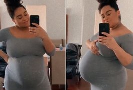 Rízia Cerqueira sobre gravidez: 'Não tem look para montar com essa barriga'