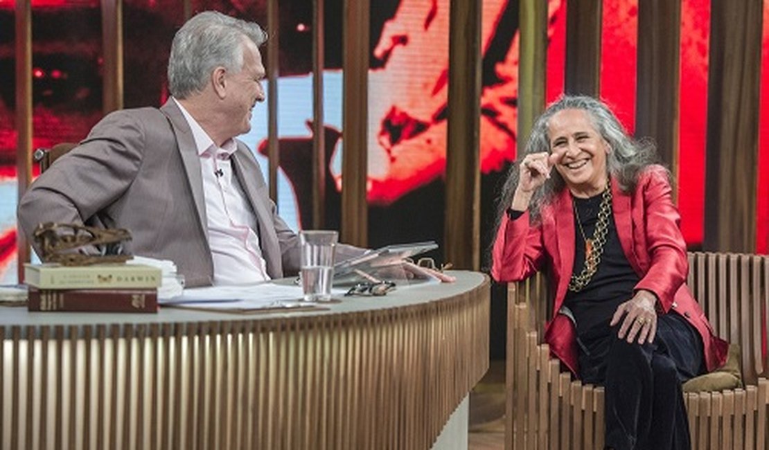 No Conversa com Bial, Maria Betânia revela romance com Fábio Jr.: 'Bom demais'