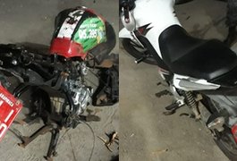 Motos roubadas são localizadas em desmanche, em Arapiraca