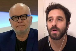 Marcelo Tas debocha de talento e condição financeira de Rafinha Bastos e o compara a Romero Britto