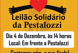 Pestalozzi de São Sebastião realiza leilão beneficente no início de dezembro