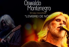 Oswaldo Montenegro faz show em Penedo, no Theatro Sete de Setembro